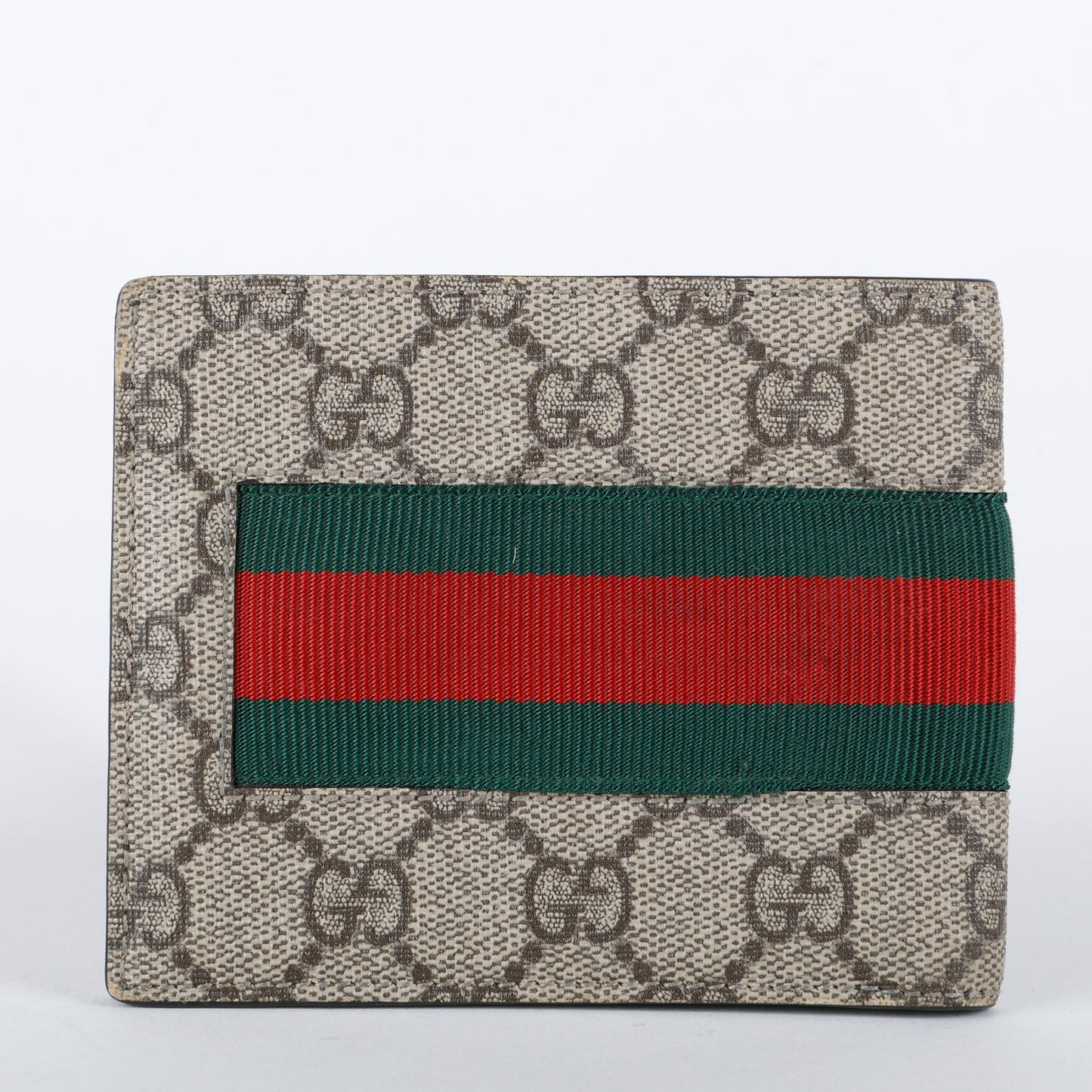 Supreme Bee Web Bifold Wallet, Coated Canvas