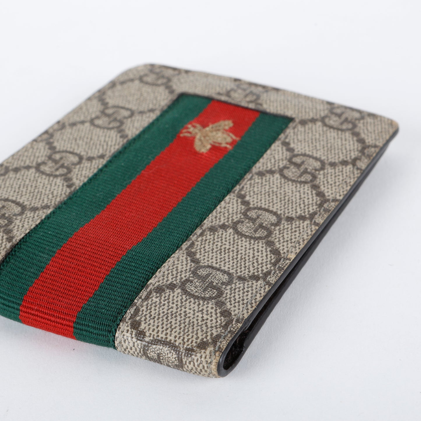 Supreme Bee Web Bifold Wallet, Coated Canvas