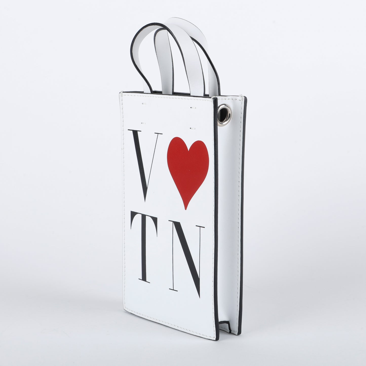 Mini VLoveTN 2-Way Crossbody, White