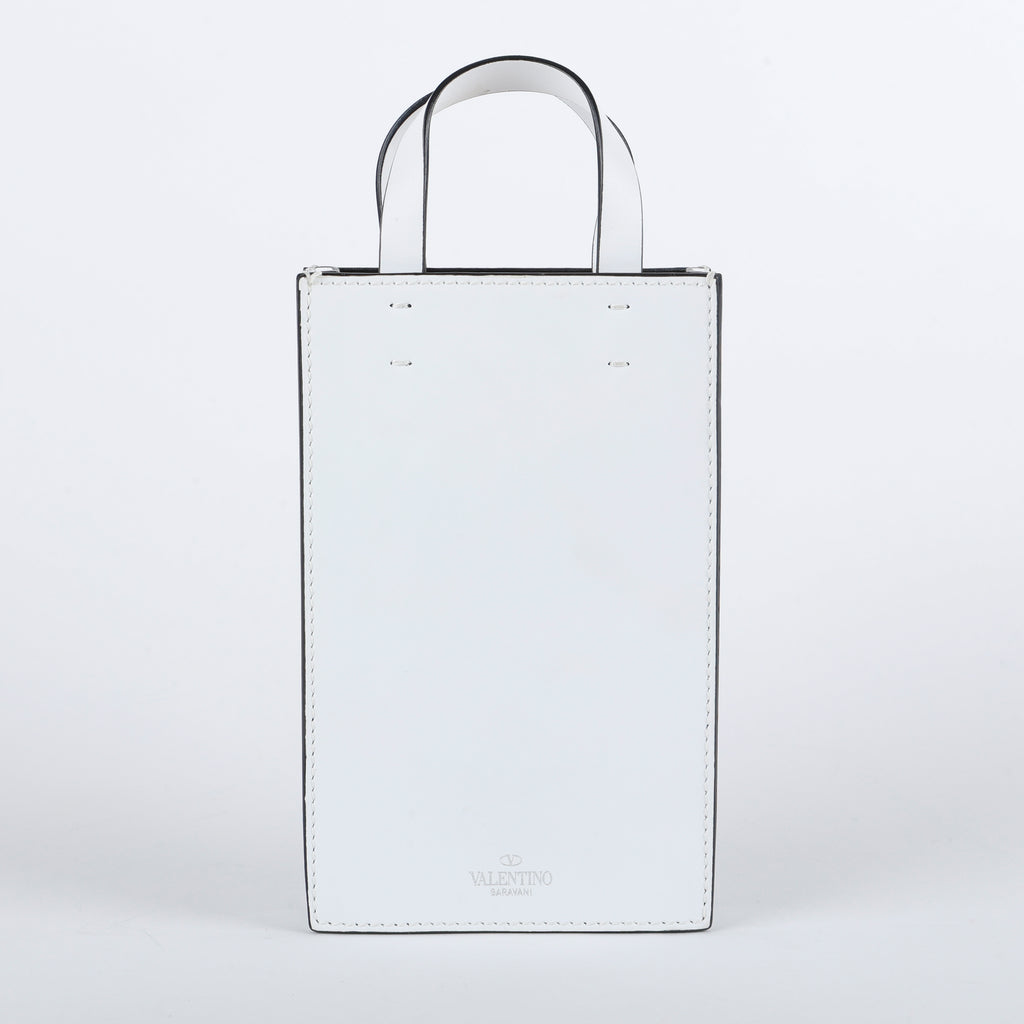 Mini VLoveTN 2-Way Crossbody, White