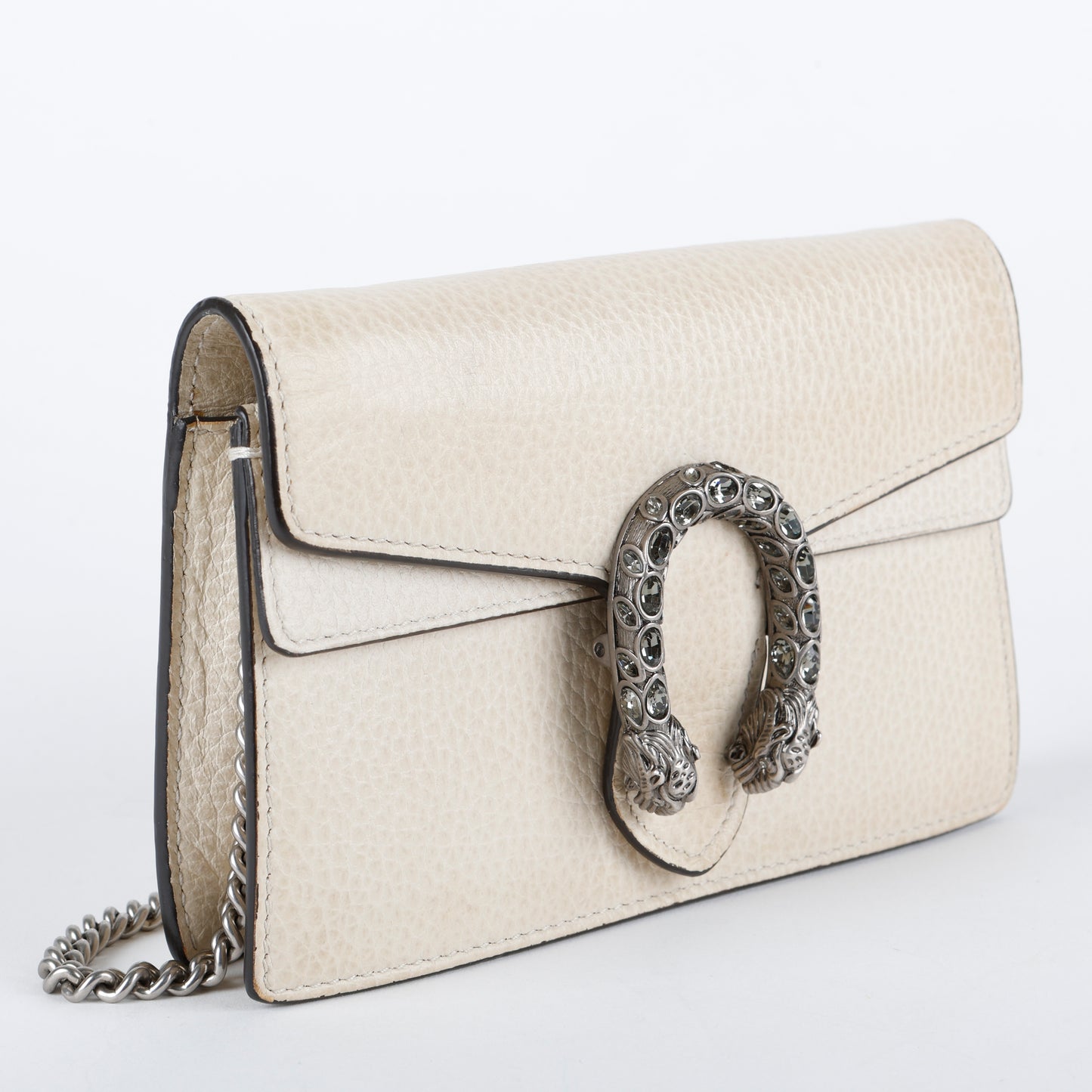 Super Mini Dionysus Wallet on Chain, Cream