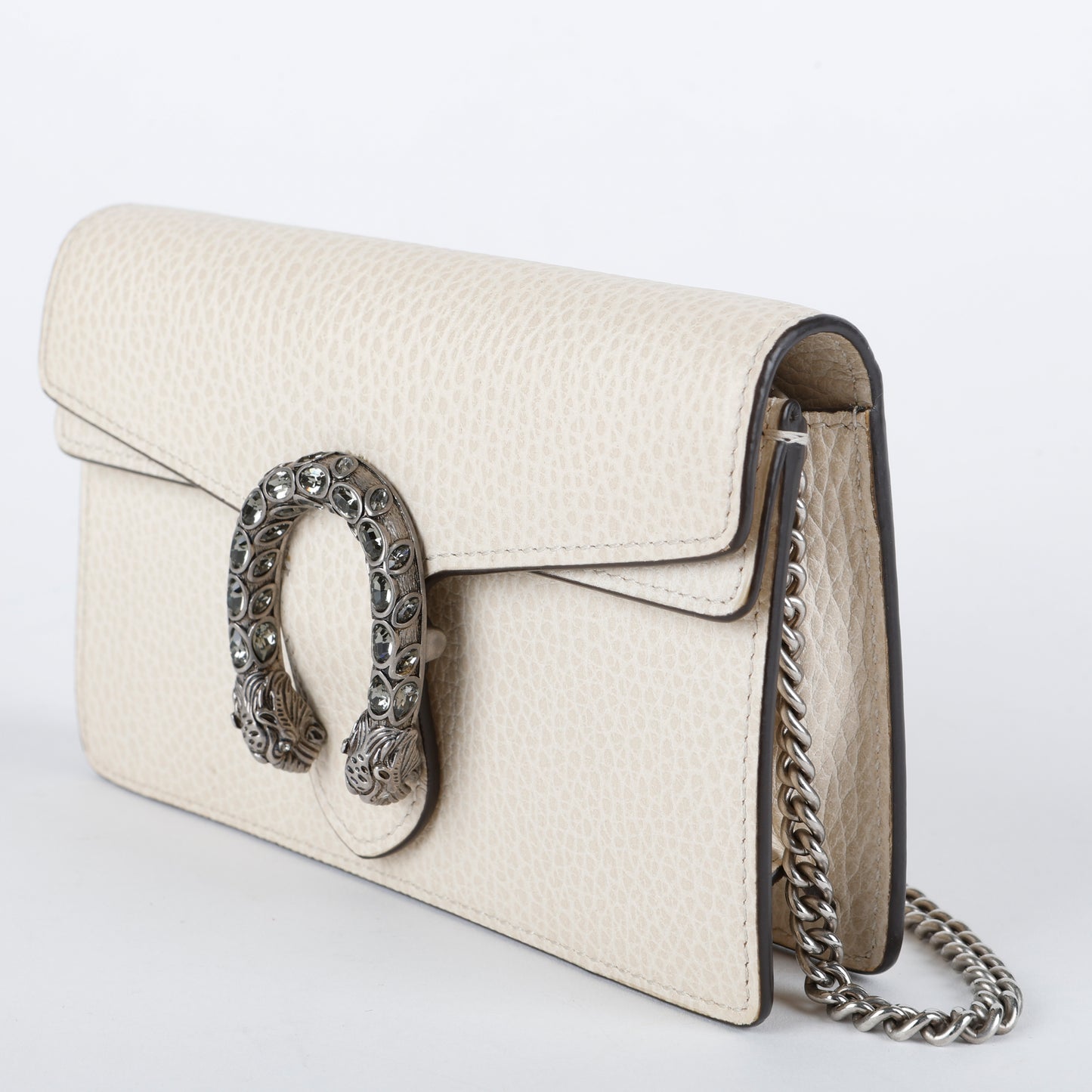 Super Mini Dionysus Wallet on Chain, Cream