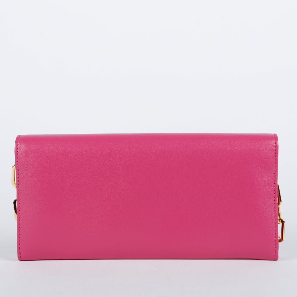Long Wallet on Chain, Smooth Calfskin