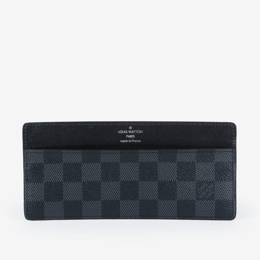 Long Card Holder, Damier Graphite