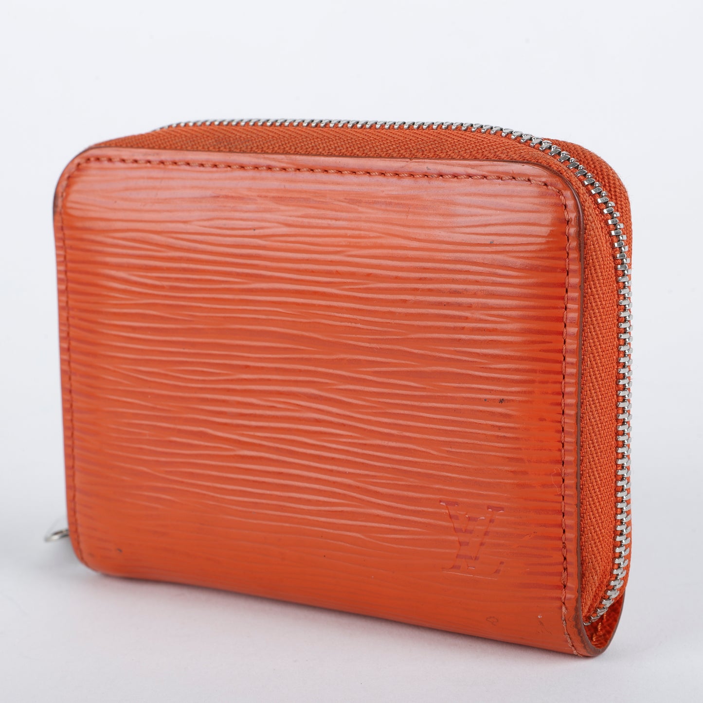 Zippy Coin Pouch, Orange Epi
