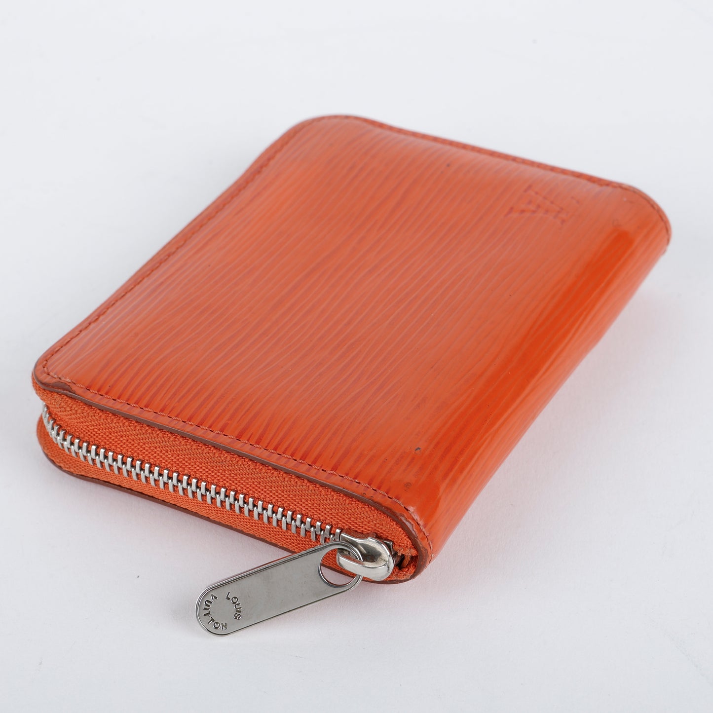 Zippy Coin Pouch, Orange Epi