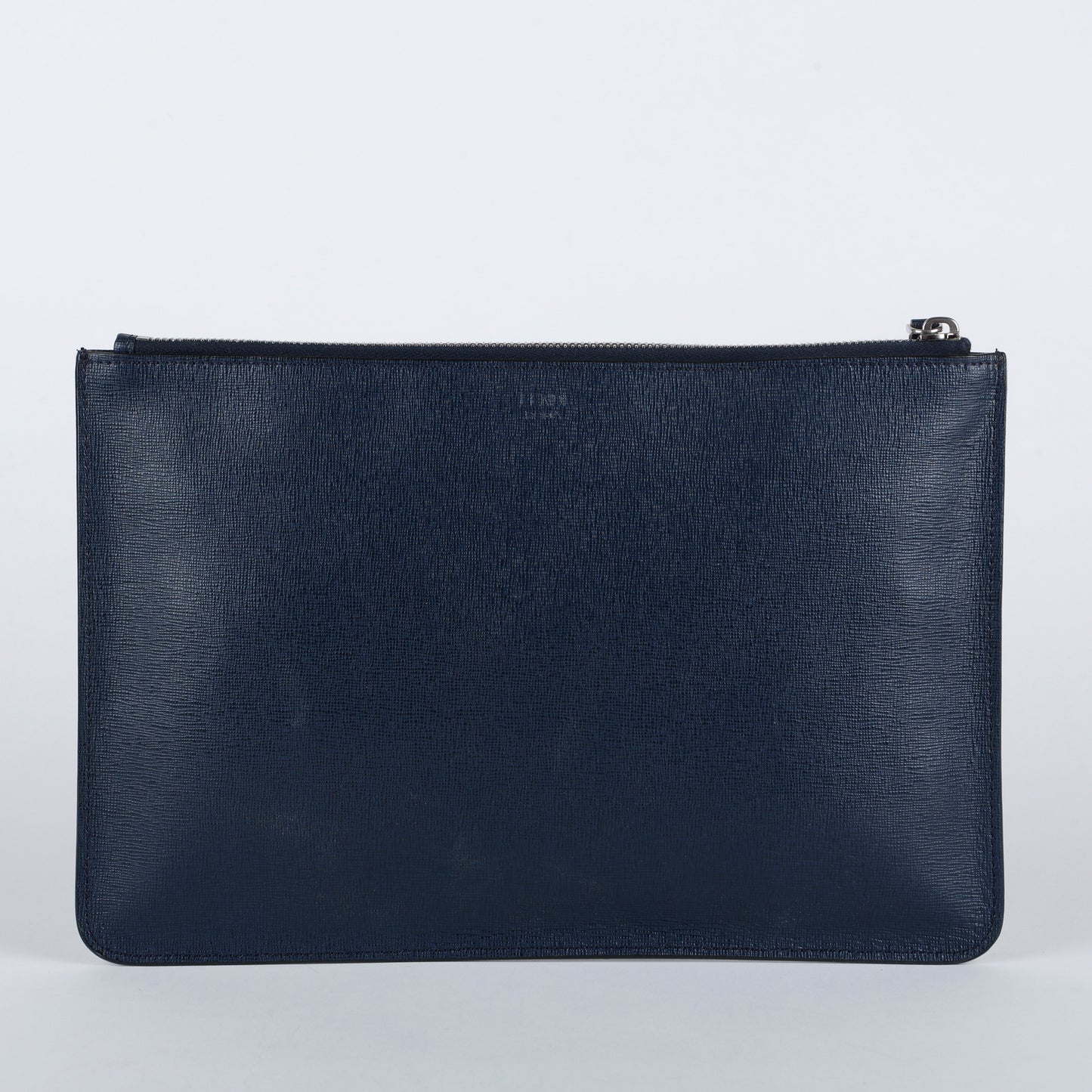 Elite Monster Eyes Pouch, Navy/Green Camo Calfskin