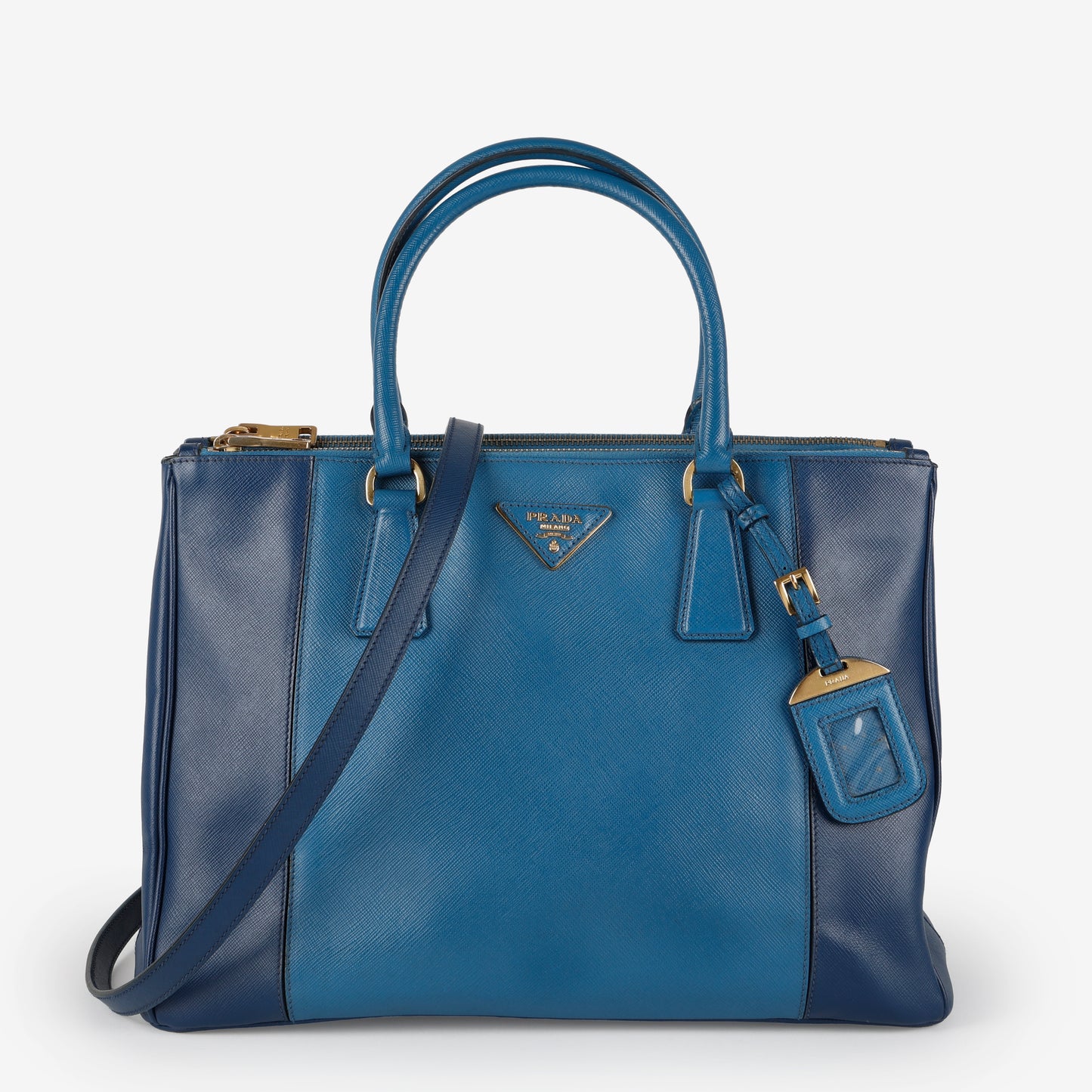 Large Bicolor Galleria, Blue