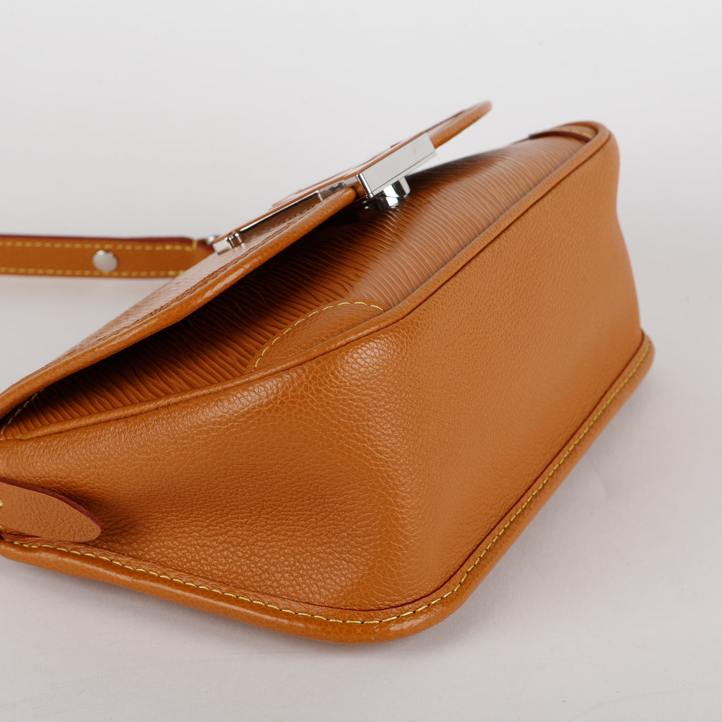 Buci Crossbody, Gold Honey Epi