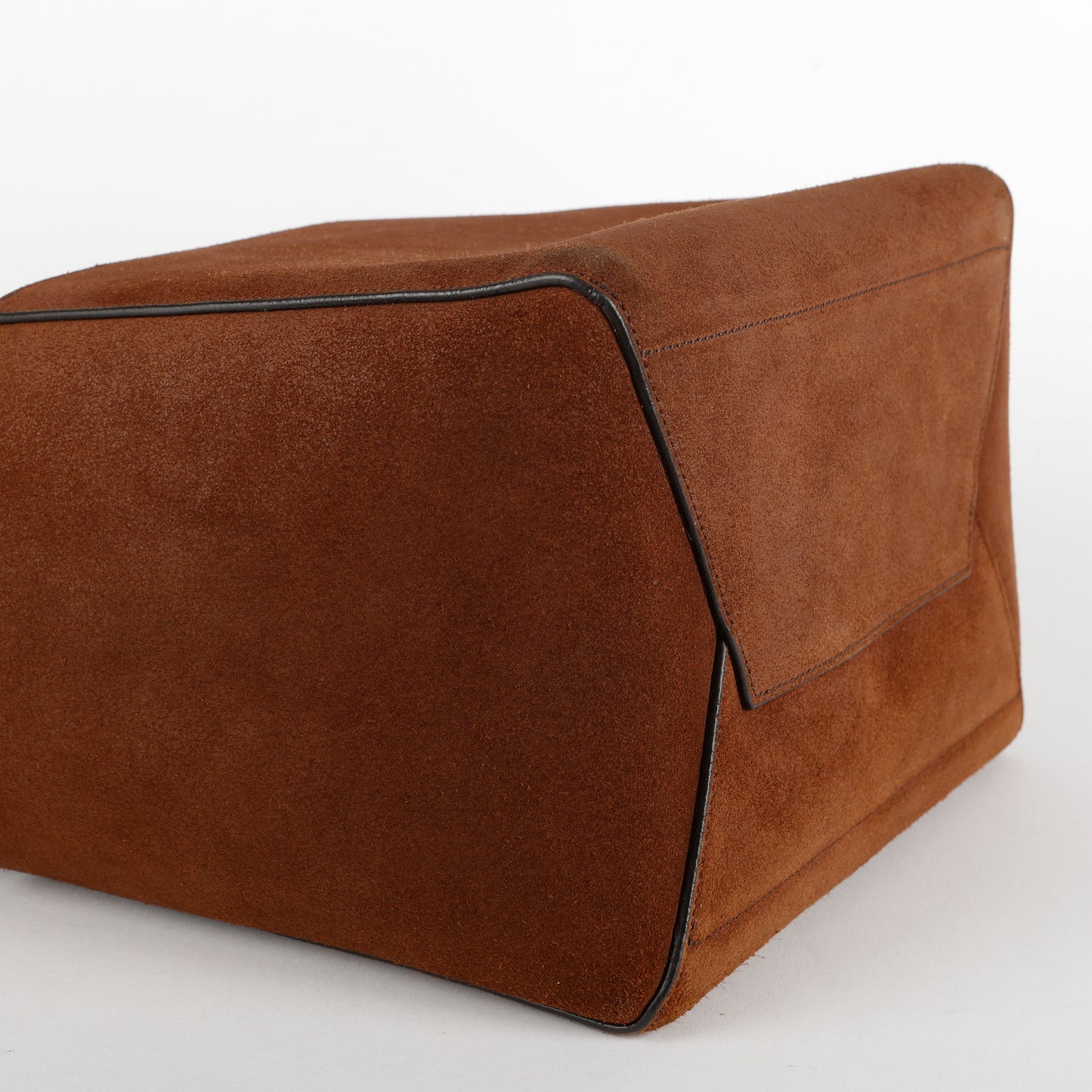 Large Suede Sangle, Brown
