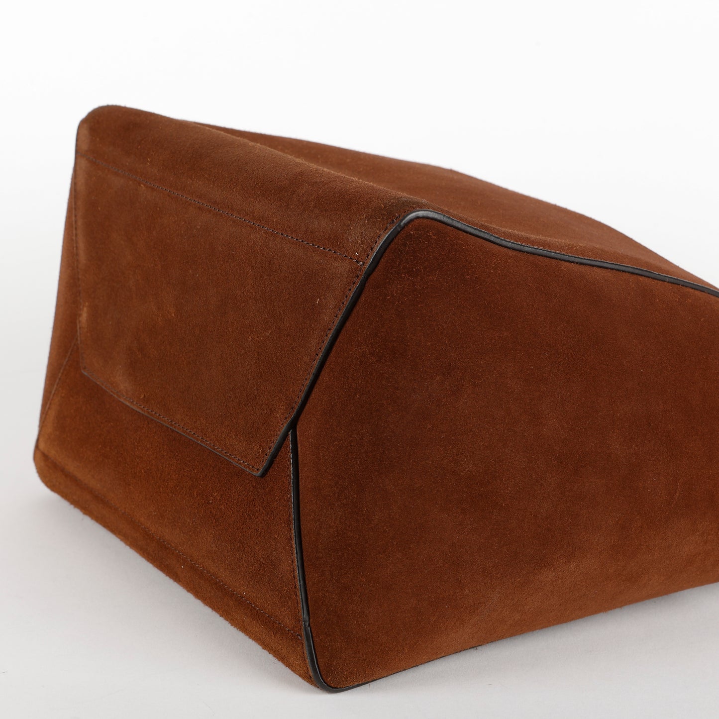 Large Suede Sangle, Brown