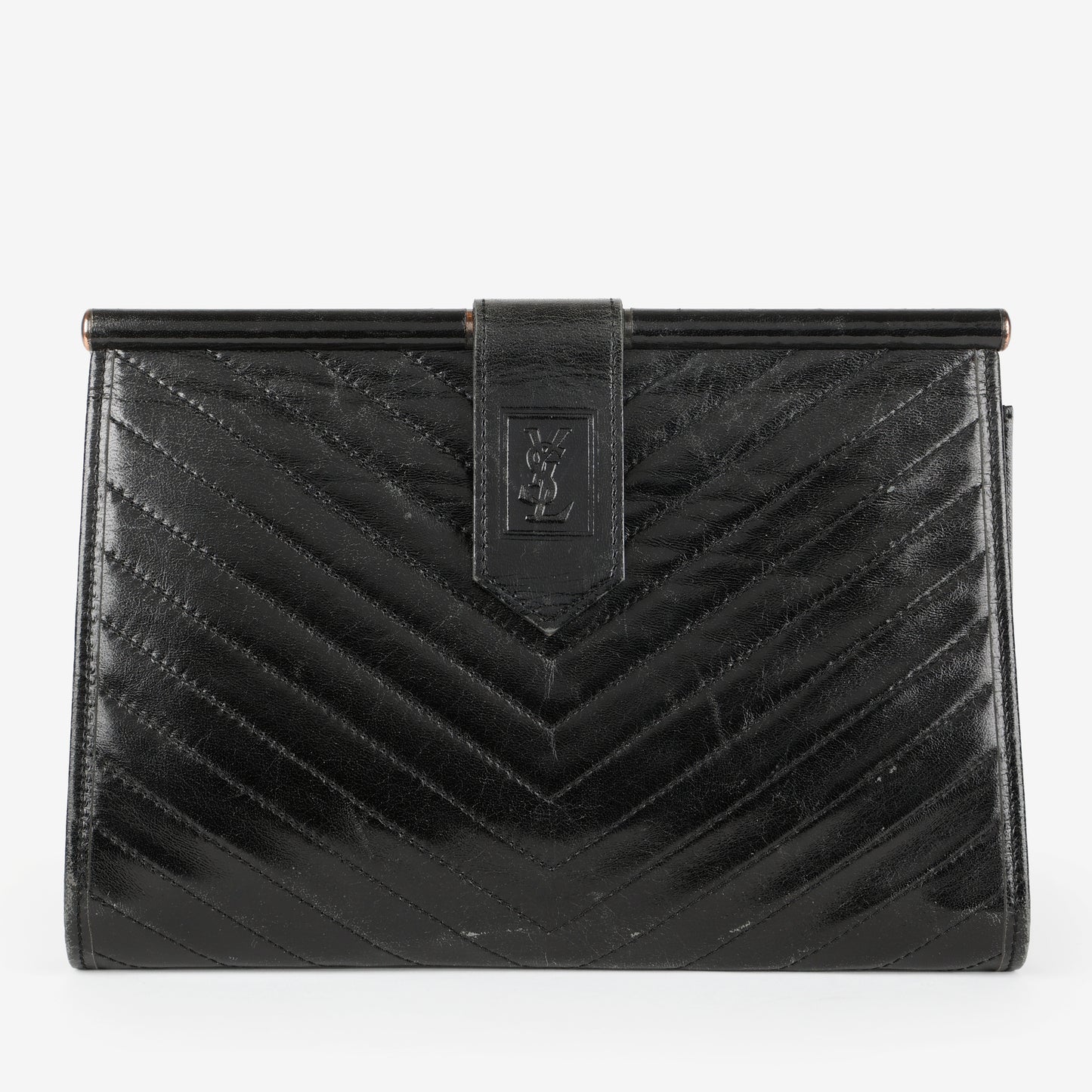 Vintage Black Clutch