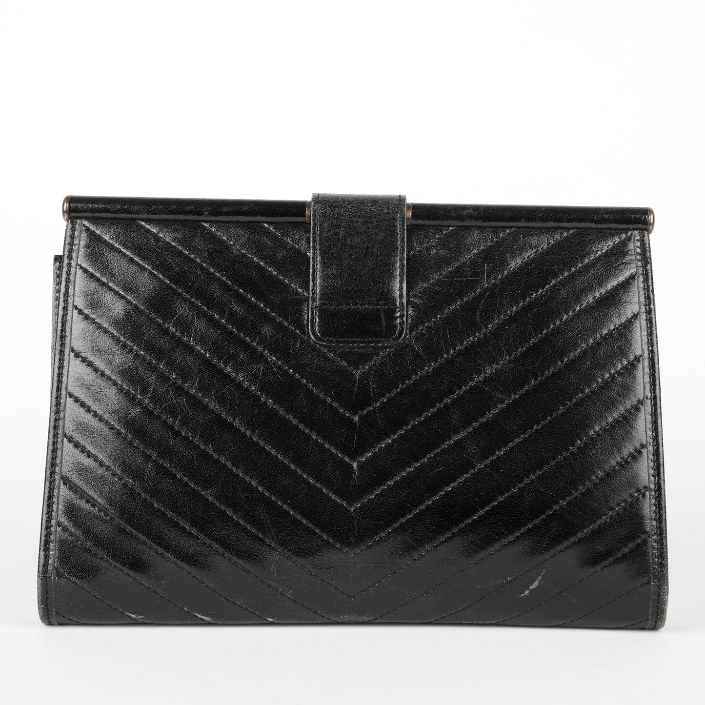 Vintage Black Clutch