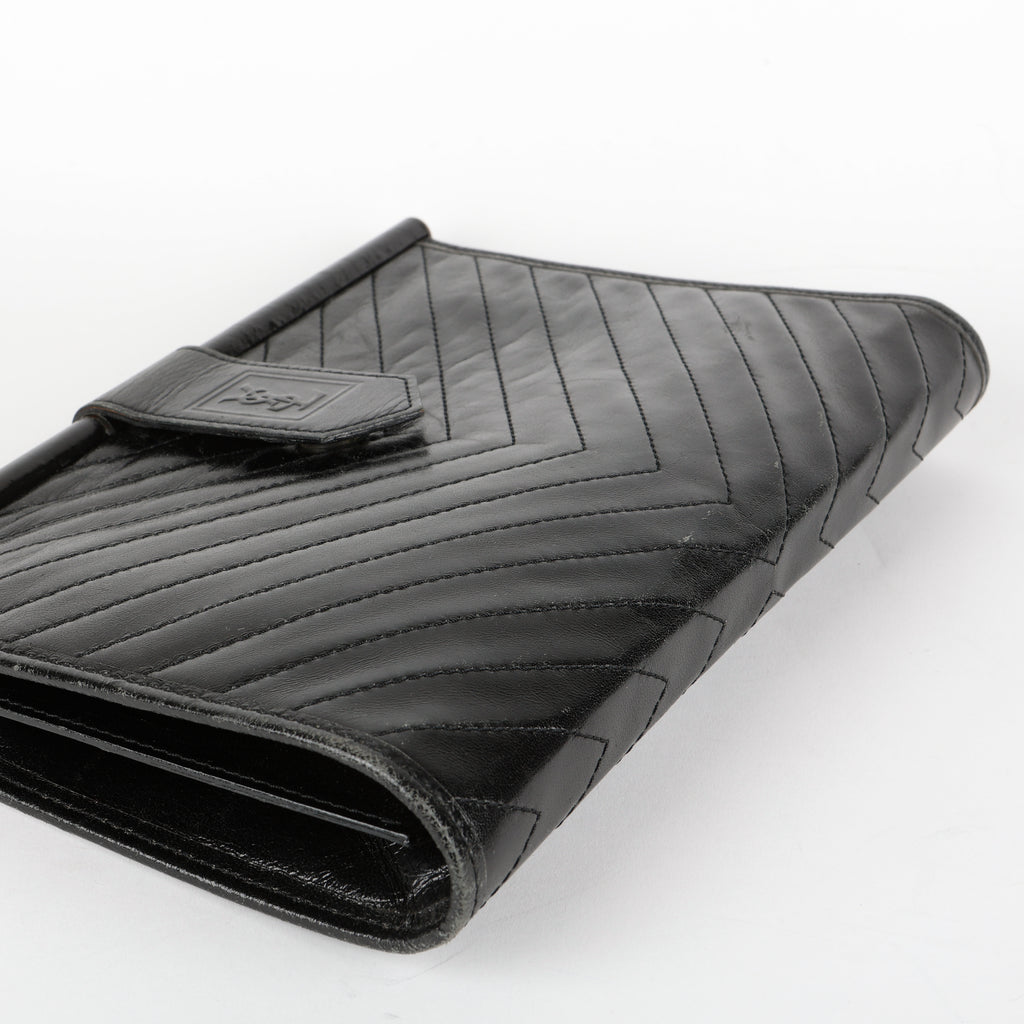 Vintage Black Clutch