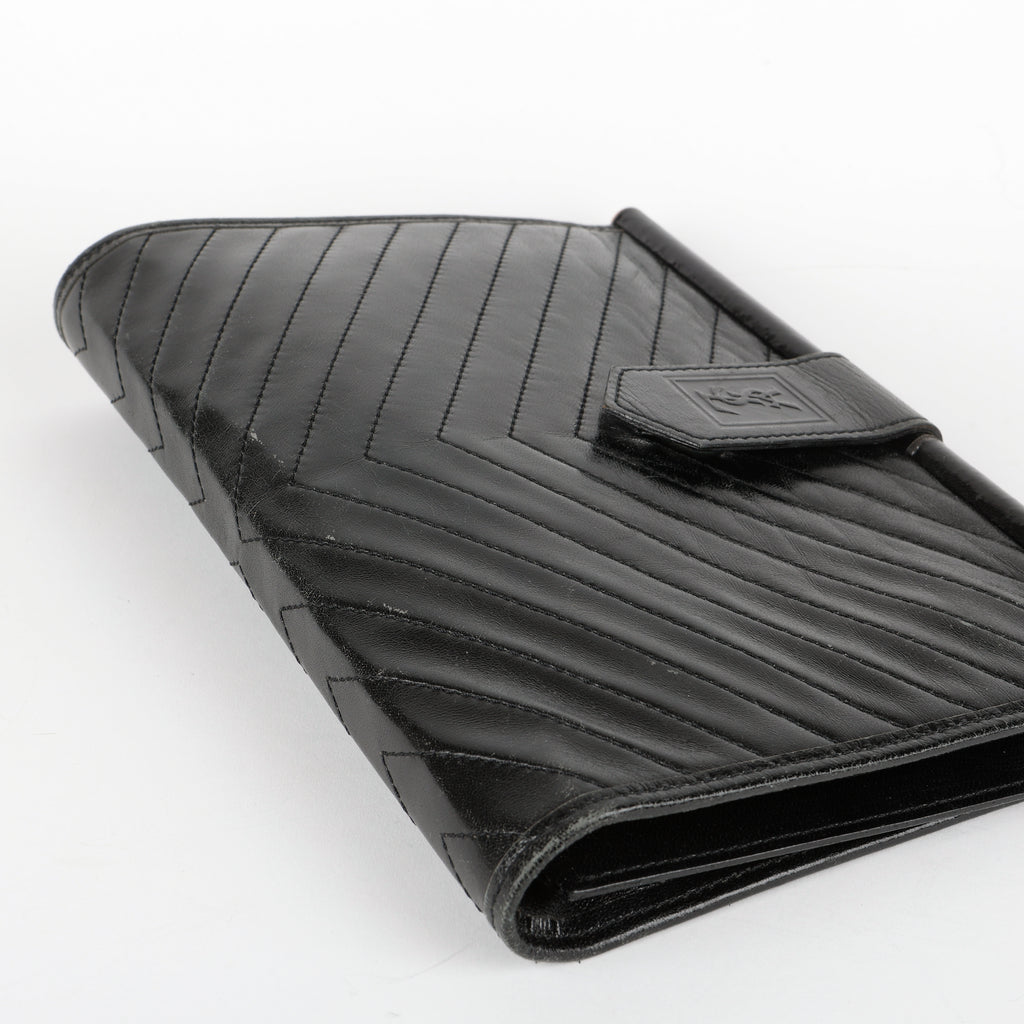 Vintage Black Clutch
