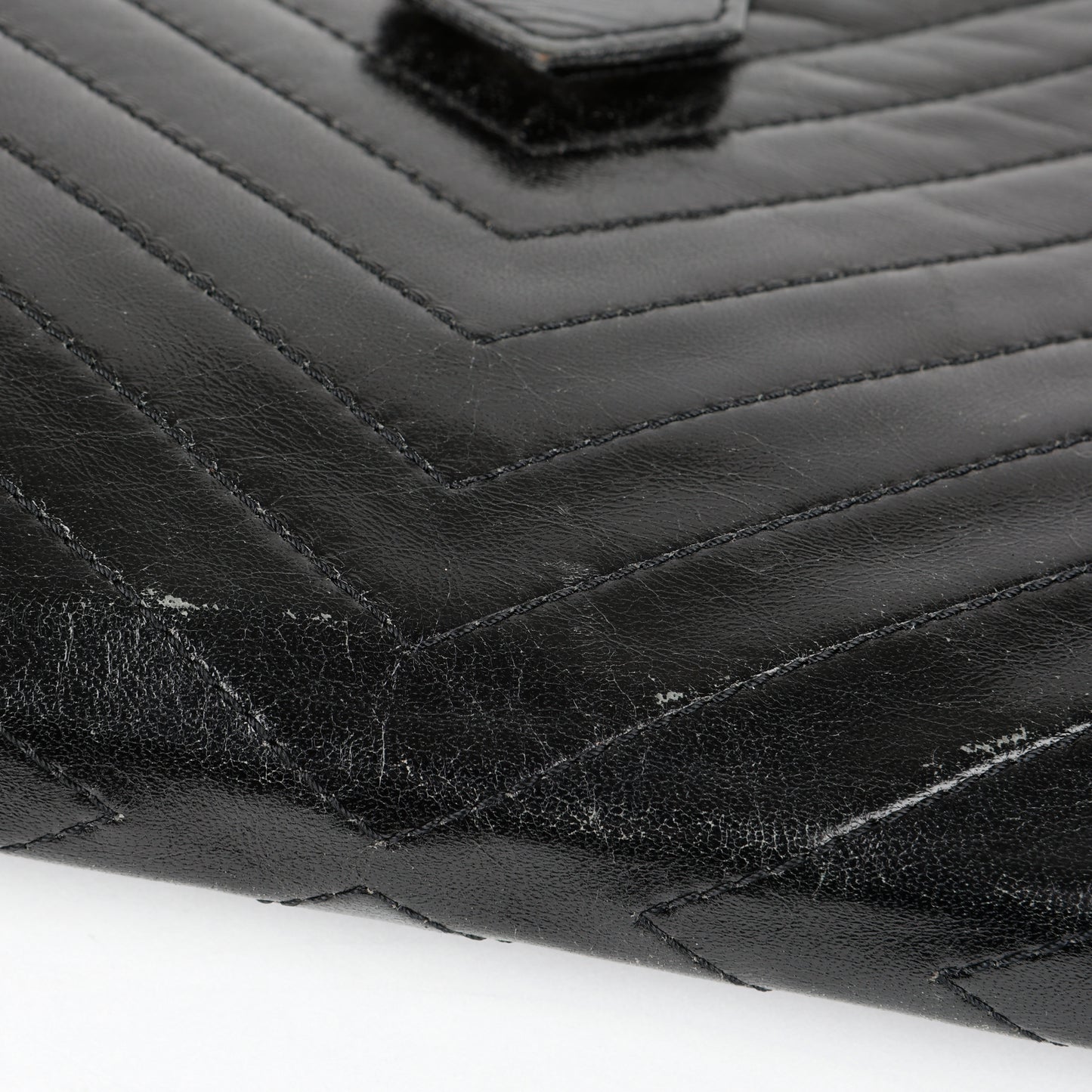 Vintage Black Clutch