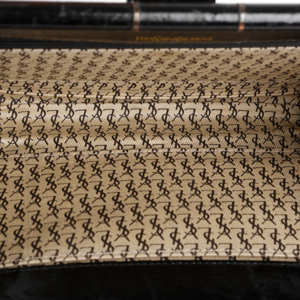 Vintage Black Clutch