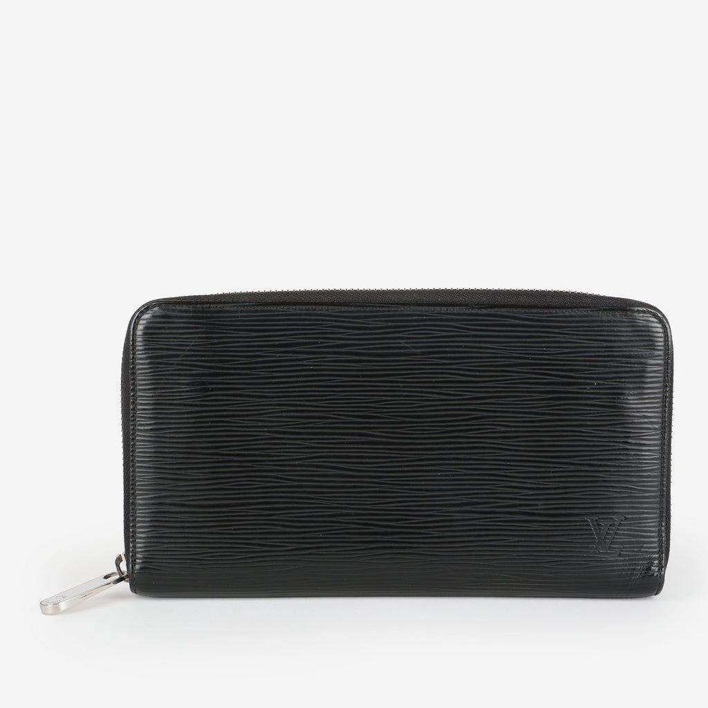 Zippy Travel Wallet, Black Epi (S.M.H)