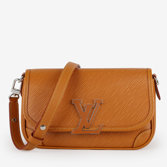 Buci Crossbody, Gold Honey Epi