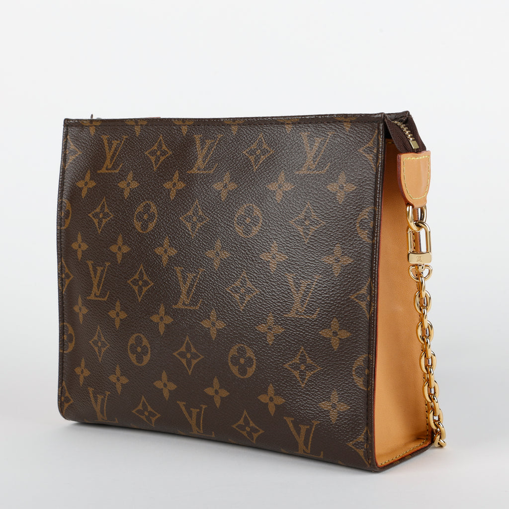 Toiletry Pouch On Chain, Monogram