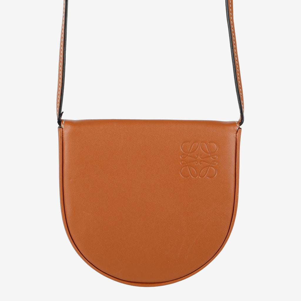 Small Heel Pouch, Brown