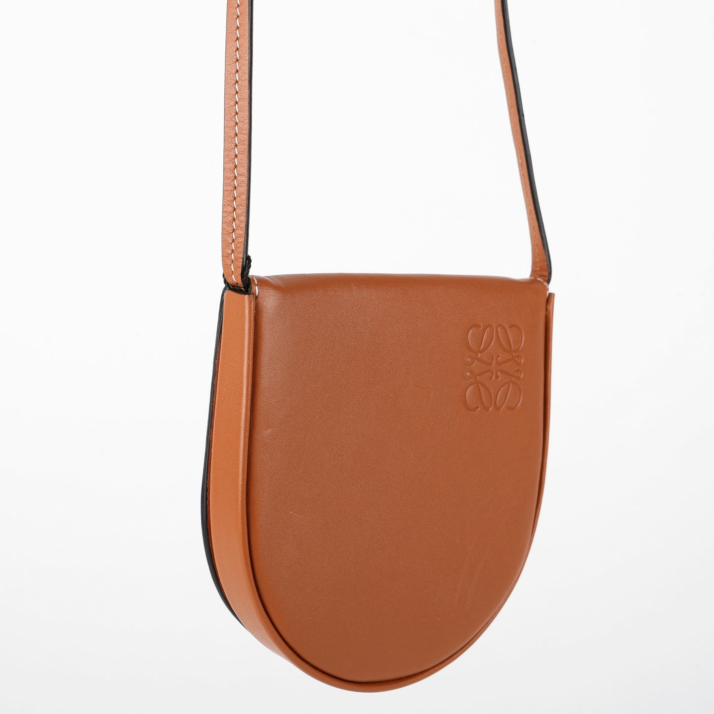 Small Heel Pouch, Brown