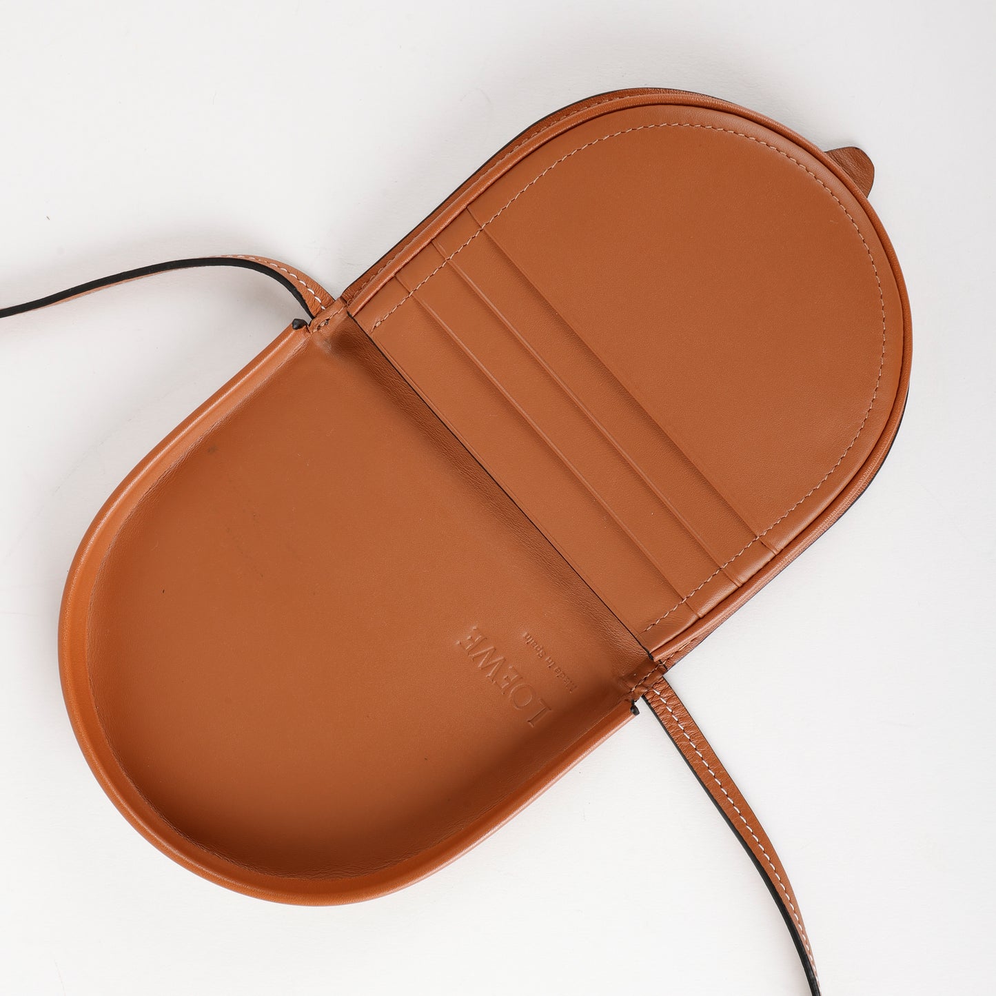 Small Heel Pouch, Brown