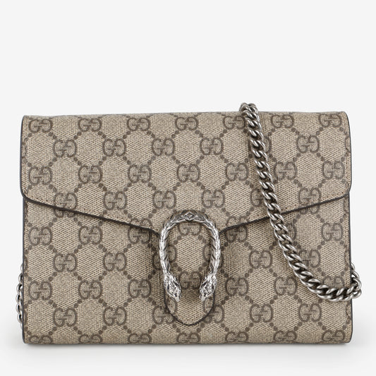 Dionysus Wallet on Chain, Beige