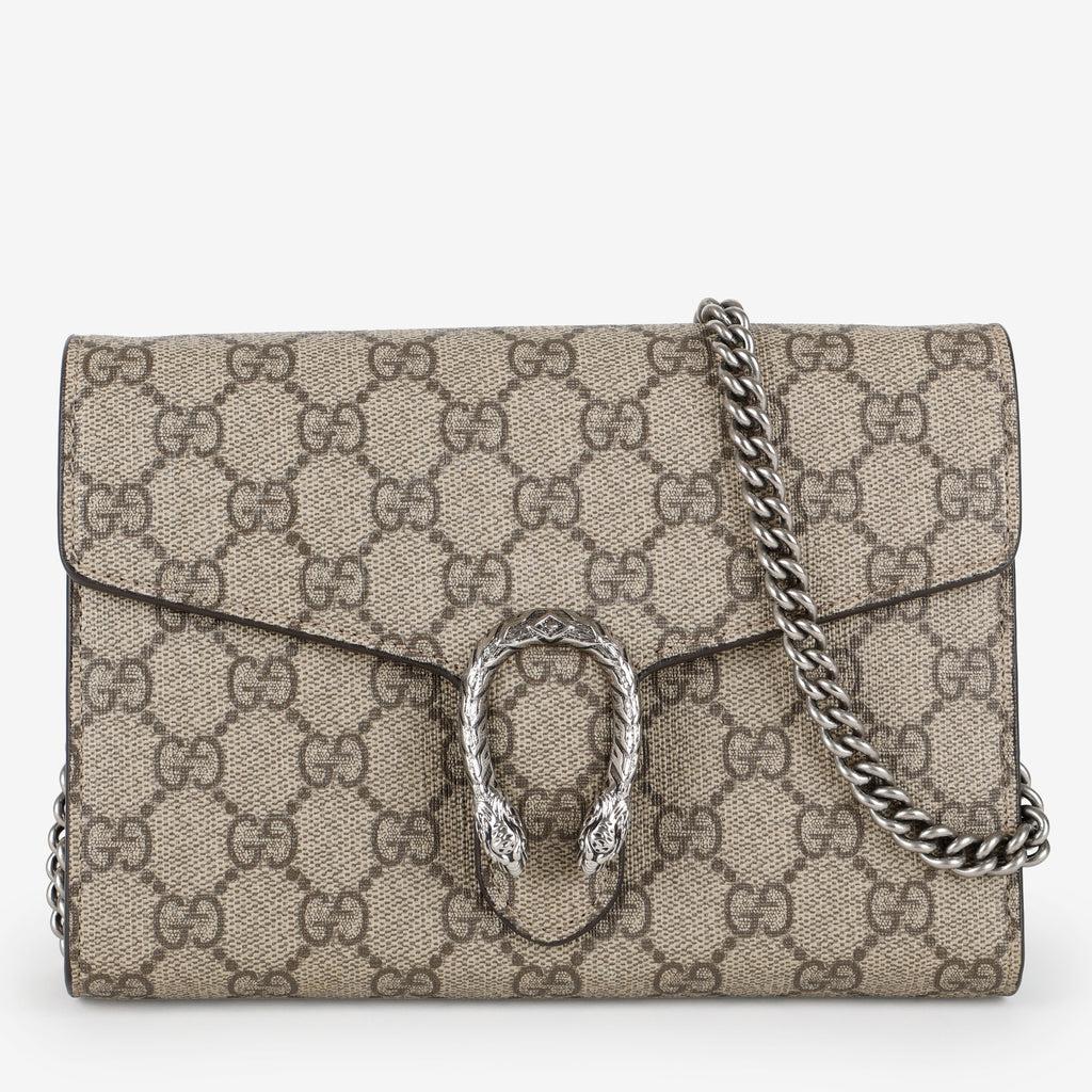 Dionysus Wallet on Chain, Beige