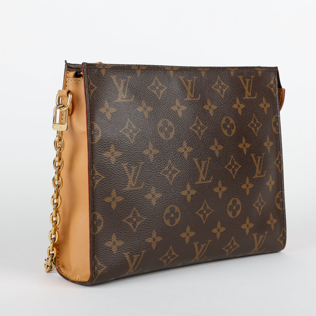 Toiletry Pouch On Chain, Monogram