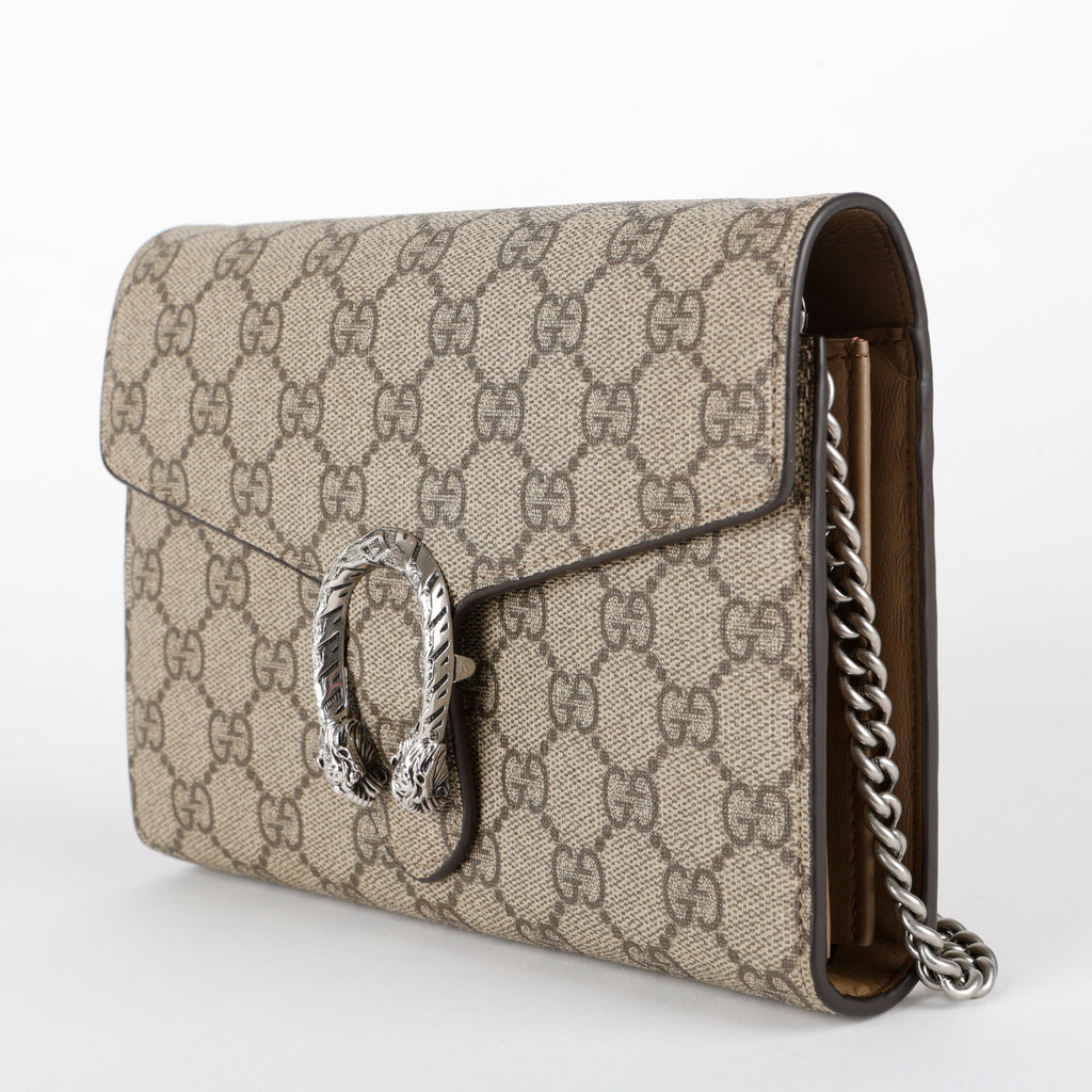 Dionysus Wallet on Chain, Beige