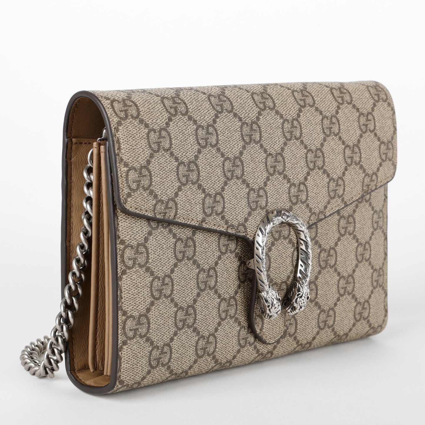 Dionysus Wallet on Chain, Beige