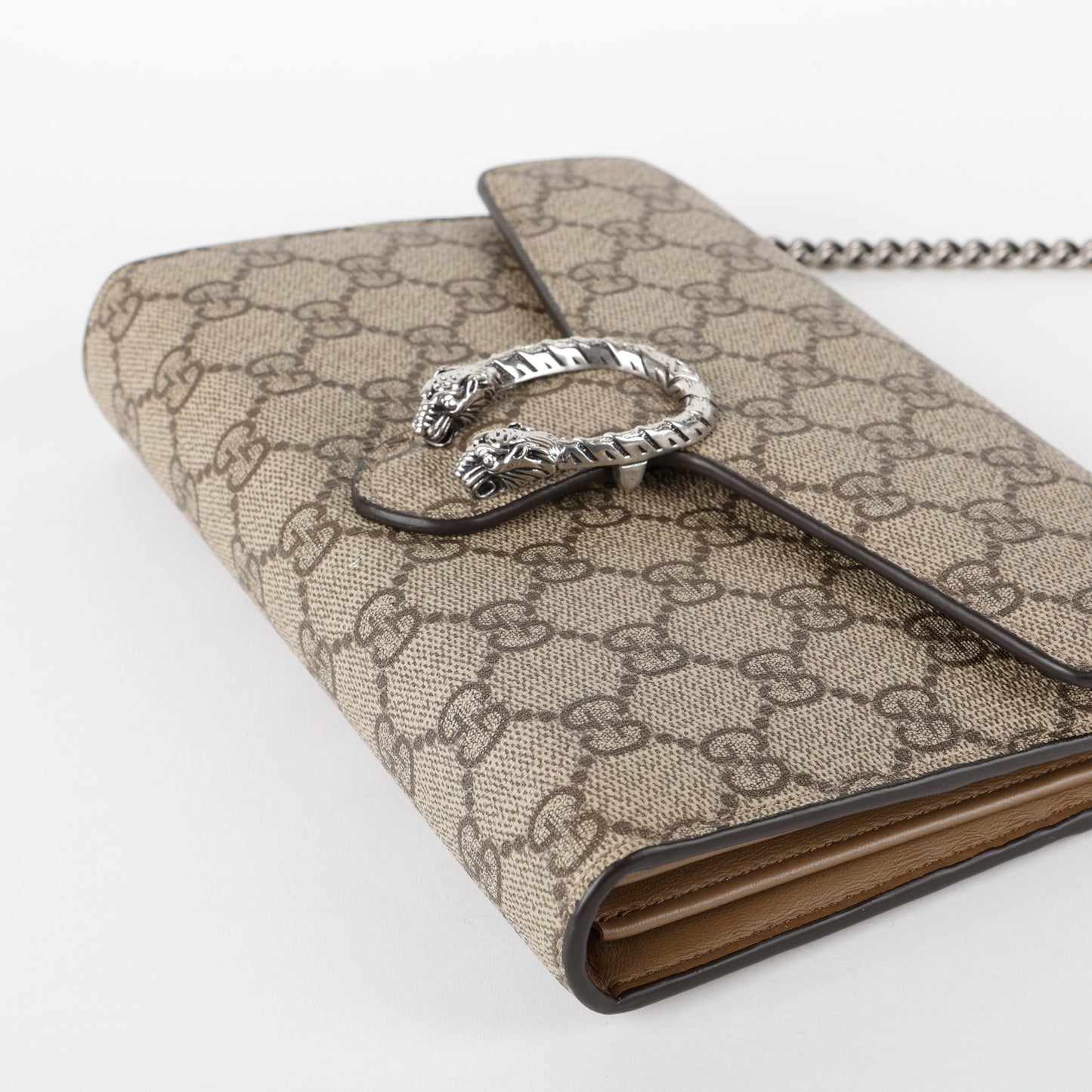 Dionysus Wallet on Chain, Beige