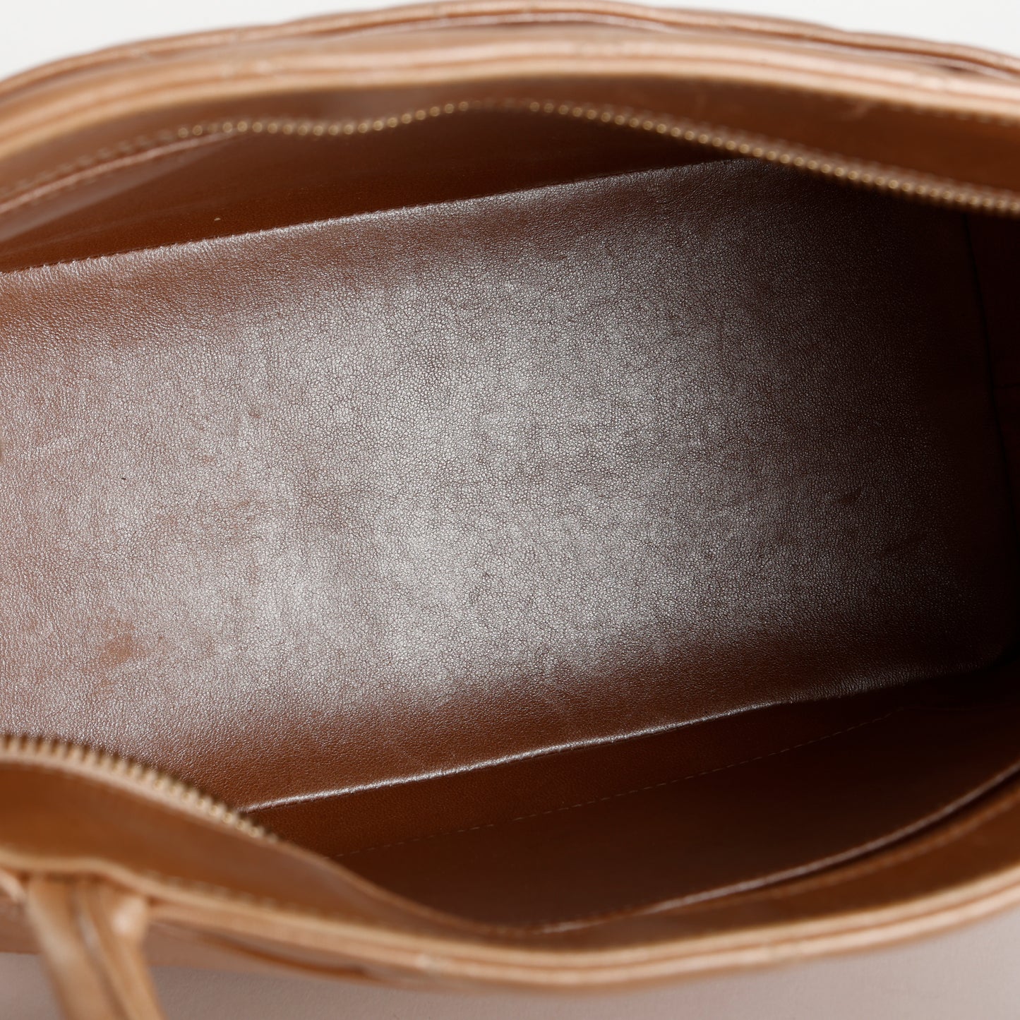 Medallion Tote Quilted Lambskin, Gold