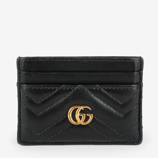 Marmont Card Holder, Black