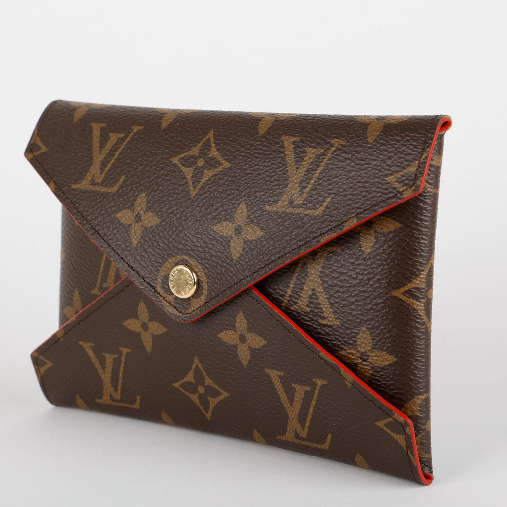 Kirigami Pochette MM, Monogram/Red