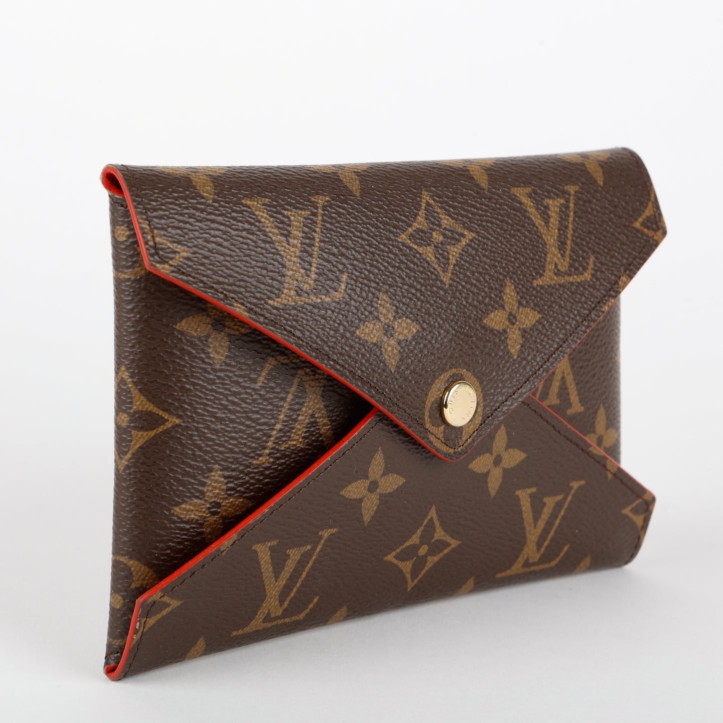 Kirigami Pochette MM, Monogram/Red