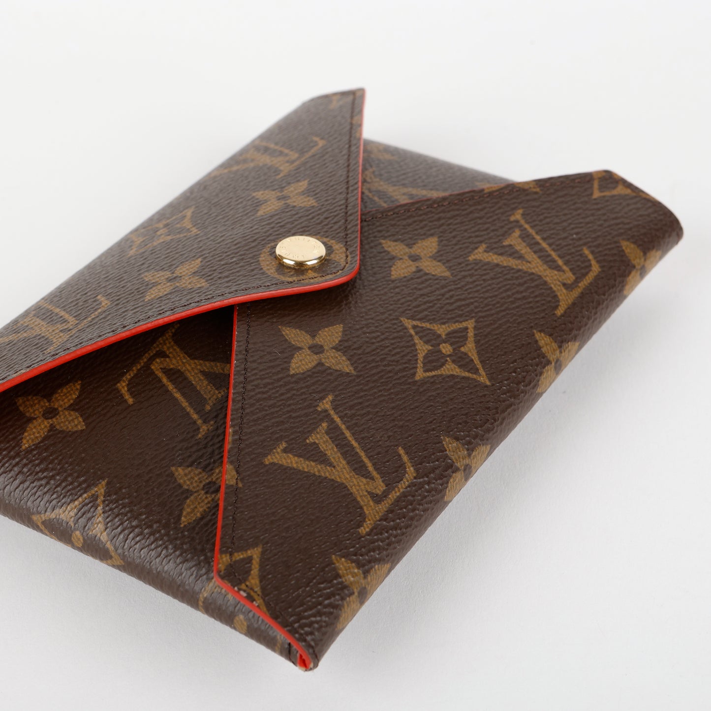 Kirigami Pochette MM, Monogram/Red