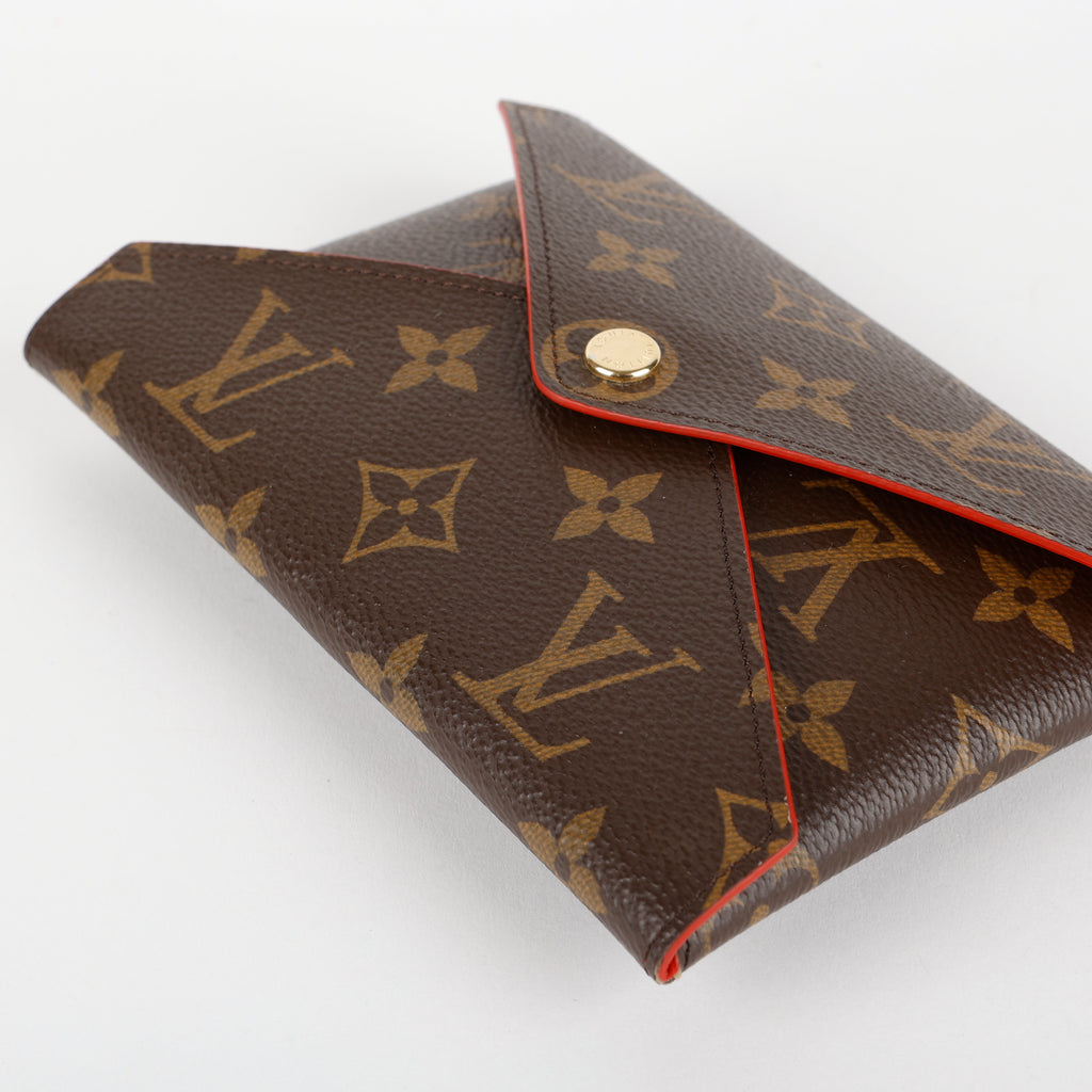 Kirigami Pochette MM, Monogram/Red