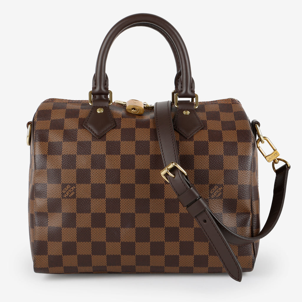 Speedy 25 Bandouliere, Damier Ebene