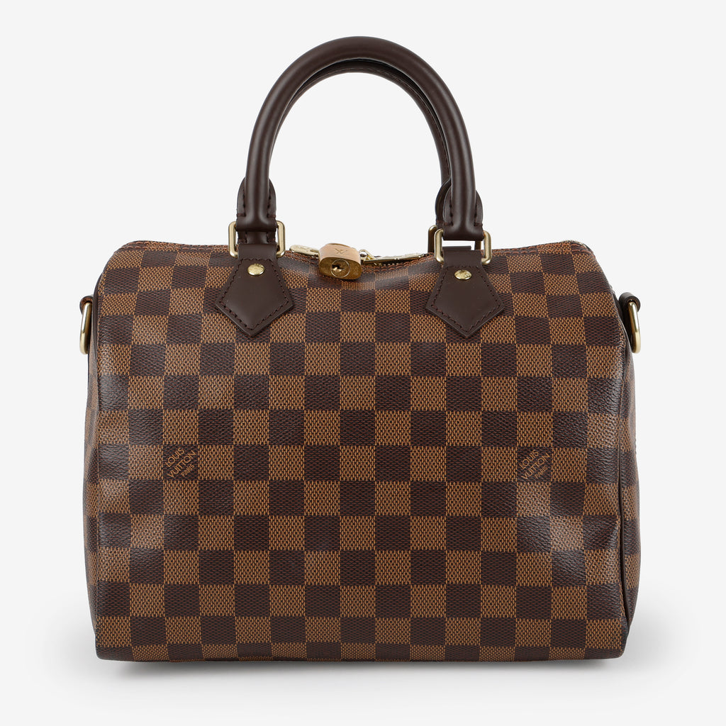 Speedy 25 Bandouliere, Damier Ebene
