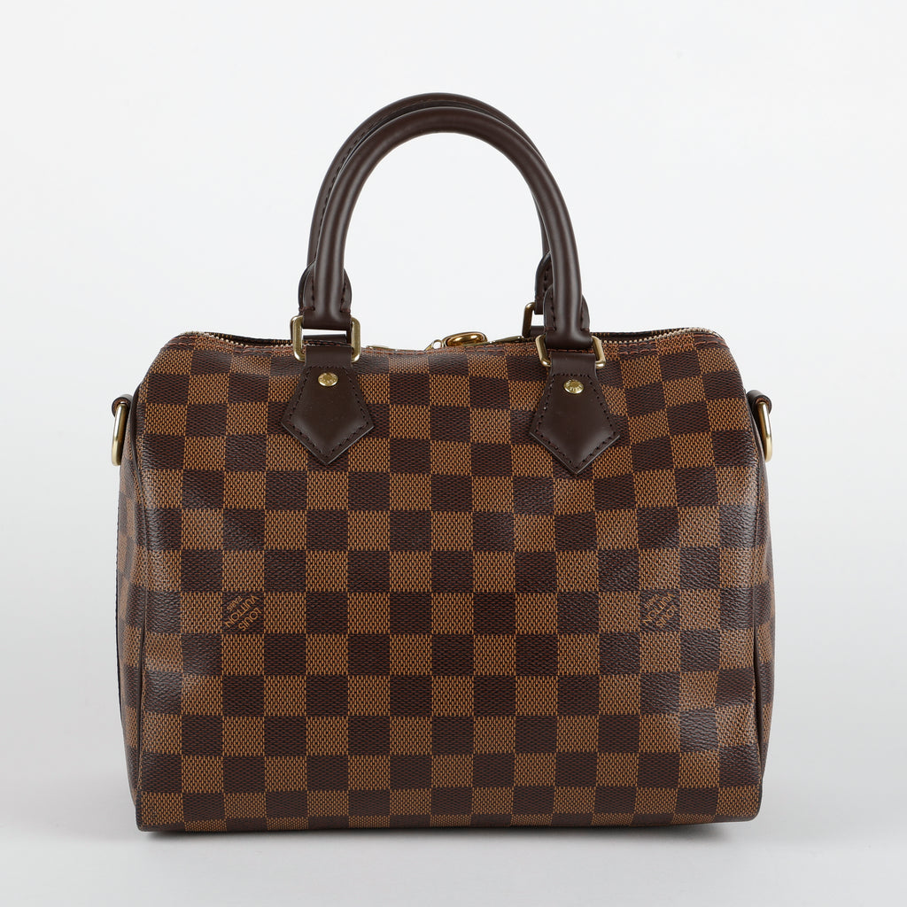 Speedy 25 Bandouliere, Damier Ebene