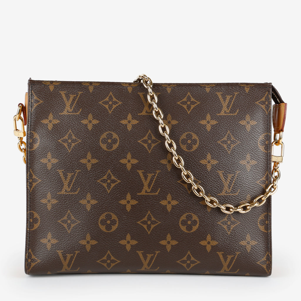 Toiletry Pouch On Chain, Monogram