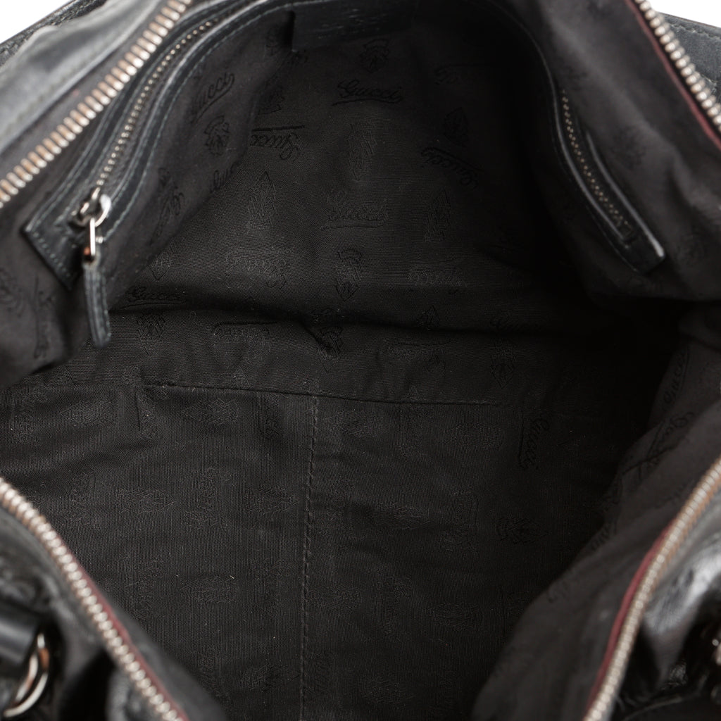 Guccisima Tote 2 Way, Black RHW
