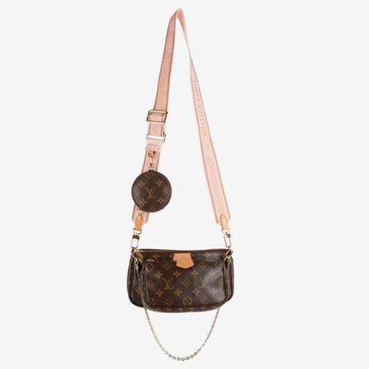 Multi Pochette Accessoires, Monogram/Pink