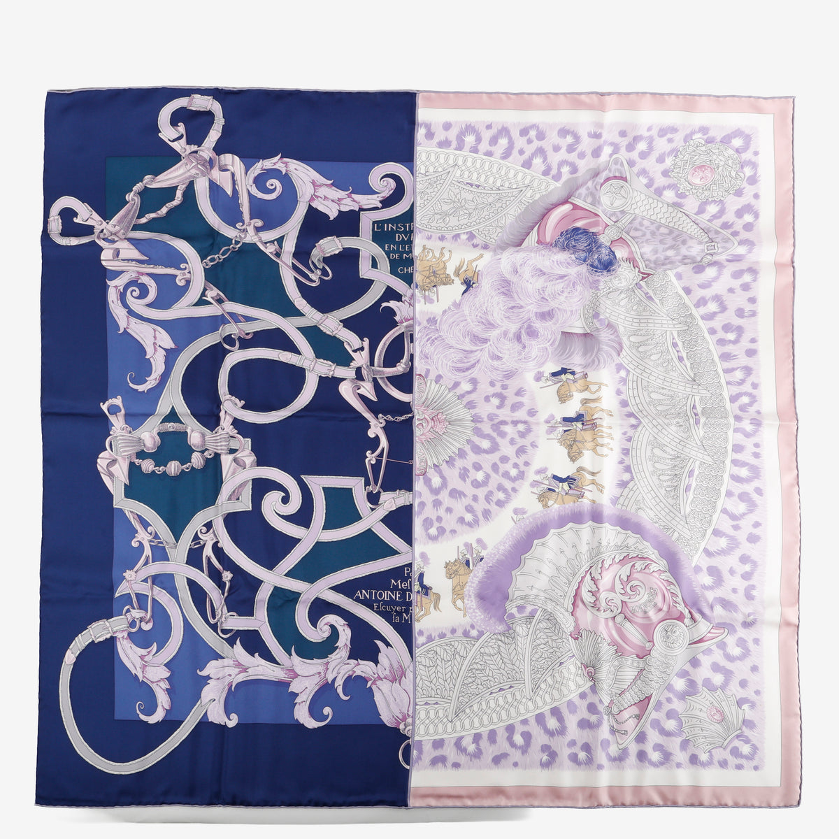 "Plumets du Roy" 90cm Silk Scar