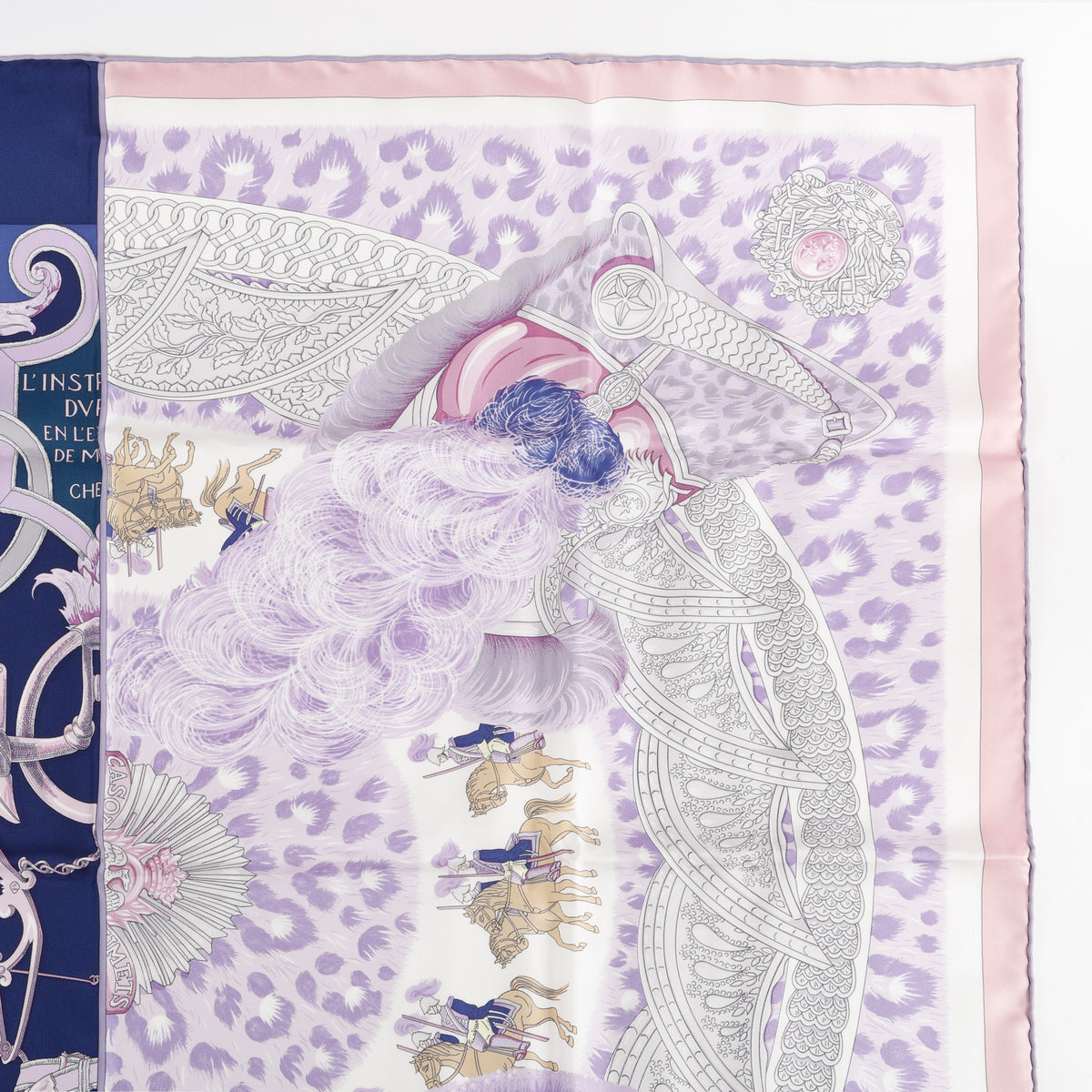 "Plumets du Roy" 90cm Silk Scar