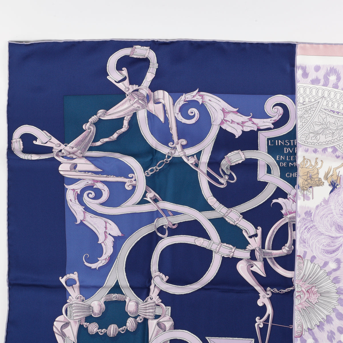 "Plumets du Roy" 90cm Silk Scar