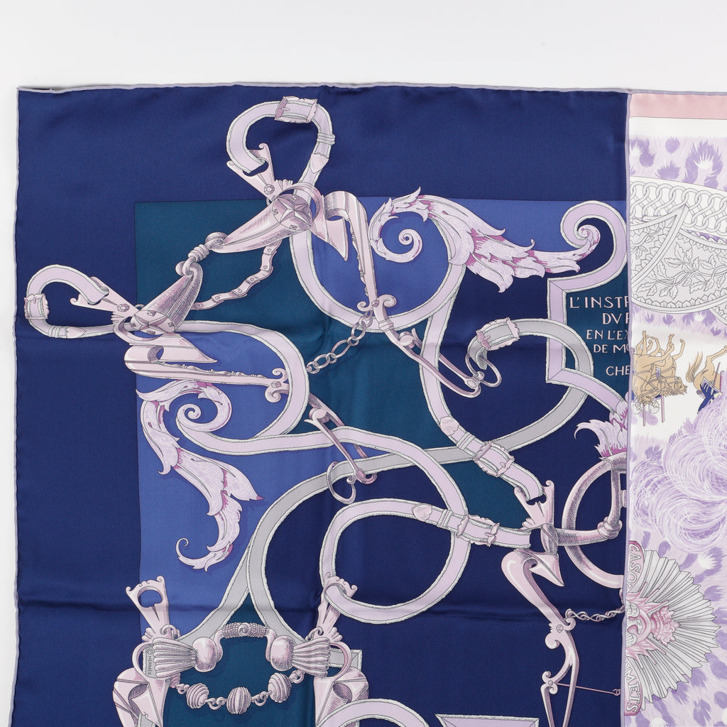 "Plumets du Roy" 90cm Silk Scar