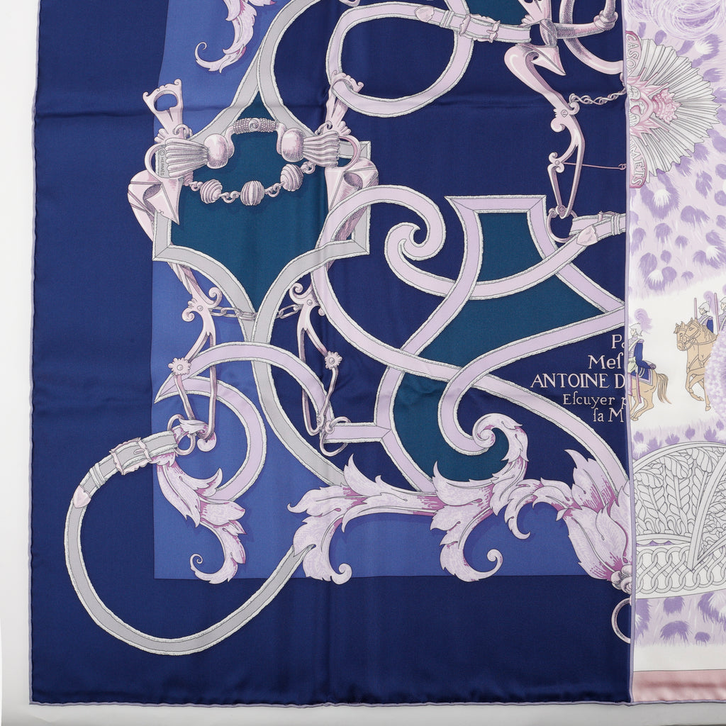 "Plumets du Roy" 90cm Silk Scar